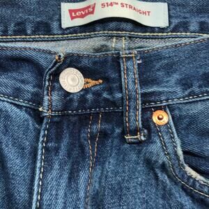 Boy’s Levis Jeans Size 16 Regular 514 Straight Leg Waist 28” Length 28”